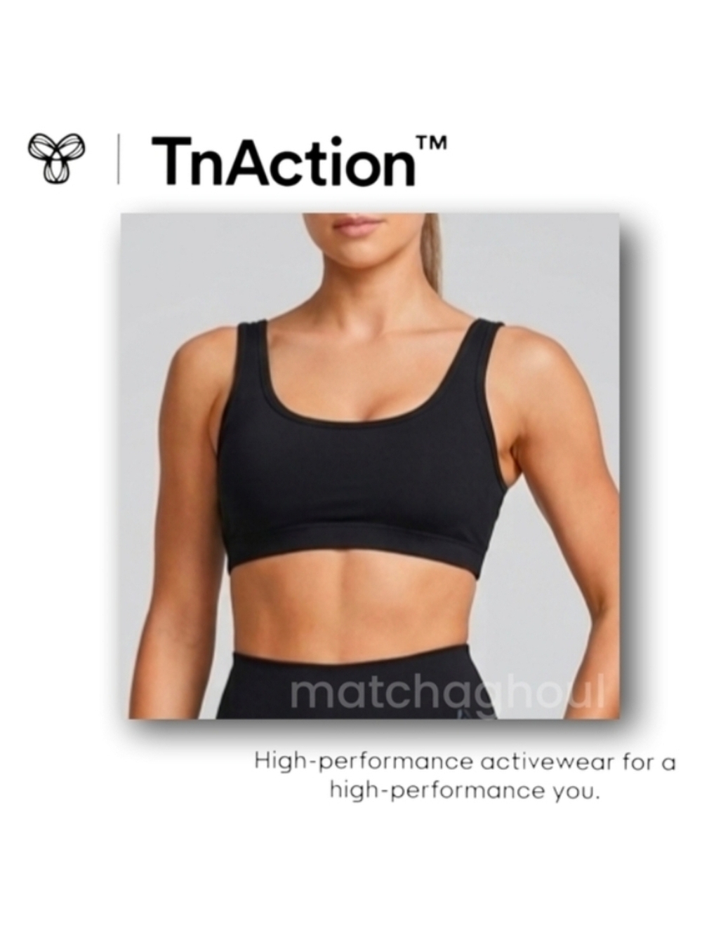 🧡 Scoop-Neck Sports Bra